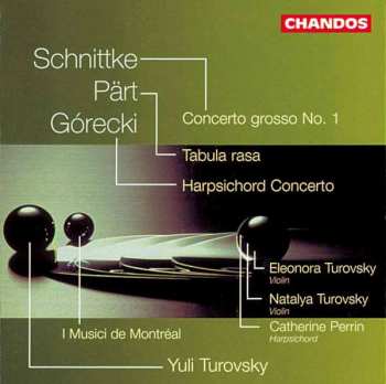 Album Alfred Schnittke: Concerto Grosso No. 1 / Tabula Rasa / Harpsichord Concerto