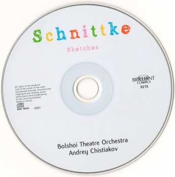 CD Alfred Schnittke: Sketches 407683