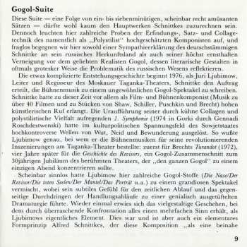 CD Alfred Schnittke: Gogol Suite / Labyrinths 186823