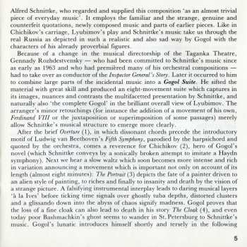CD Alfred Schnittke: Gogol Suite / Labyrinths 186823