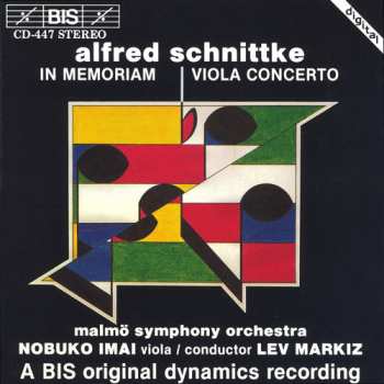 Album Alfred Schnittke: In Memoriam / Viola Concerto