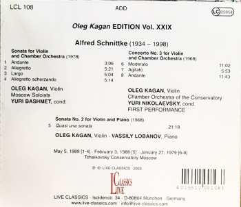 CD Alfred Schnittke: Oleg Kagan Plays Schnittke 155442