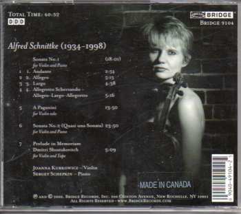 CD Alfred Schnittke: Quasi Una Sonata 101745