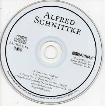 CD Alfred Schnittke: Quasi Una Sonata 101745