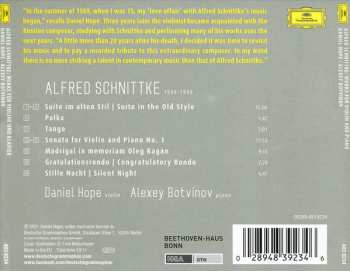 CD Alfred Schnittke: Works For Violin And Piano 57410