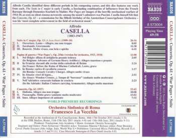 CD Alfredo Casella: Concerto For Orchestra, Op.61 • War Pages • Suite 340618