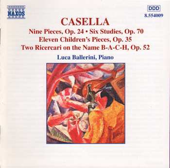 Album Alfredo Casella: Piano Music