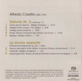 SACD Alfredo Casella: Sinfonie Nr. 2, La Donna Serpente 304709