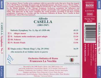 CD Alfredo Casella: Symphony No. 3 / Elegia Eroica 346490