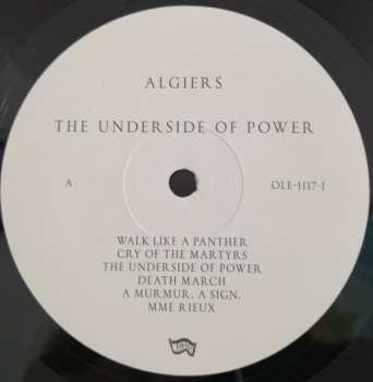 LP Algiers: The Underside Of Power 330049