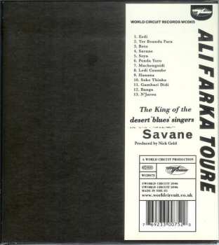 CD Ali Farka Touré: Savane 192160