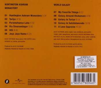 CD Alice Coltrane: Huntington Ashram Monastery / World Galaxy 94380