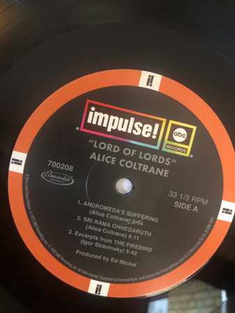 LP Alice Coltrane: Lord Of Lords LTD | CLR 527436