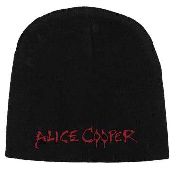 Merch Alice Cooper: Čepice Logo Alice Cooper