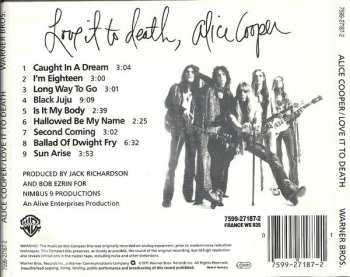 CD Alice Cooper: Love It To Death 233286