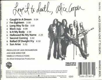 CD Alice Cooper: Love It To Death