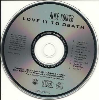 CD Alice Cooper: Love It To Death 233286