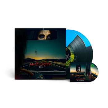 2LP/DVD Alice Cooper: Road (limited Edition) (blue/black Split With Yellow Splatter Vinyl) 455065