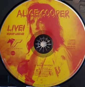 CD Alice Cooper: Live! Nobody Likes Me 234571