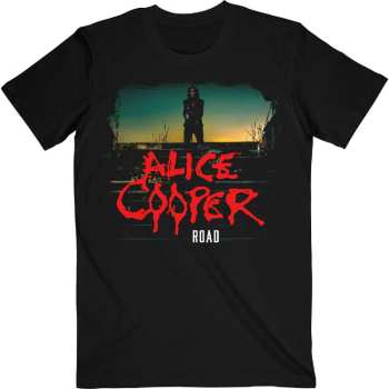 Merch Alice Cooper: Alice Cooper Unisex T-shirt: Back Road  (medium) M