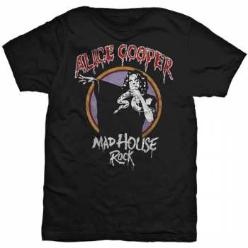 Merch Alice Cooper: Tričko Mad House Rock  XXL