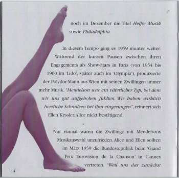 CD Alice & Ellen Kessler: Zwei Blonde Senoritas