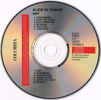 CD Alice In Chains: Dirt 374627
