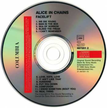 CD Alice In Chains: Facelift 374726