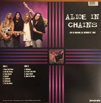 LP Alice In Chains: Live In Oakland October 8th 1992 CLR 422872