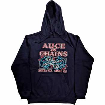 Merch Alice In Chains: Alice In Chains Unisex Pullover Hoodie: Totem Fish (large) L