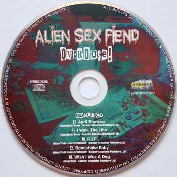 LP/CD Alien Sex Fiend: Edit / Overdose! CLR | LTD | NUM 496657