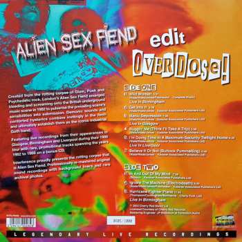 LP/CD Alien Sex Fiend: Edit / Overdose! CLR | LTD | NUM 496657