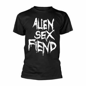 Merch Alien Sex Fiend: Tričko Logo Alien Sex Fiend XXXL