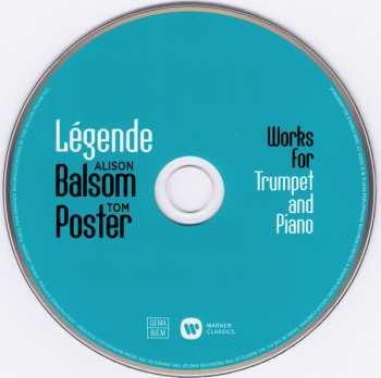 CD Alison Balsom: Légende (Works For Trumpet And Piano) 49835