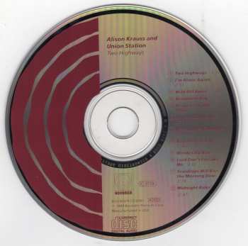CD Alison Krauss & Union Station: Two Highways