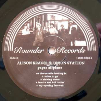 LP Alison Krauss & Union Station: Paper Airplane 27341