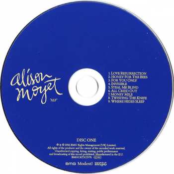 2CD Alison Moyet: Alf DLX