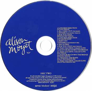 2CD Alison Moyet: Alf DLX