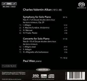 SACD Charles-Valentin Alkan: Symphony For Solo Piano • Concerto For Solo Piano 485026