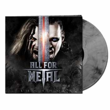 LP All For Metal: Legends (ltd.gtf.silver/black Marbled Vinyl ) 421940