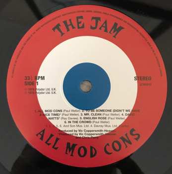 LP The Jam: All Mod Cons 1650