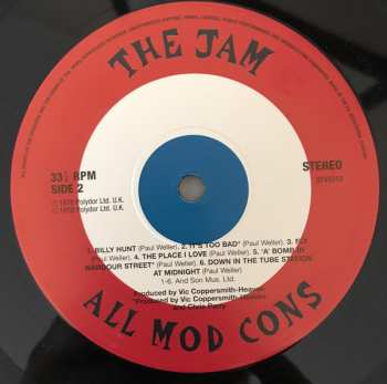LP The Jam: All Mod Cons 1650
