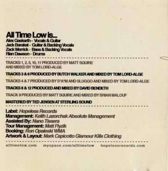 CD All Time Low: Nothing Personal 347024