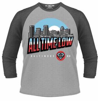 Merch All Time Low: Tričko S Tříčtvrtečním Rukávem Baltimore