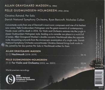 CD Allan Gravgaard Madsen: Nachtmusik / For Violin And Orchestra 254417