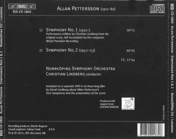 CD/DVD Allan Pettersson: Symphonies Nos 1 & 2 463405