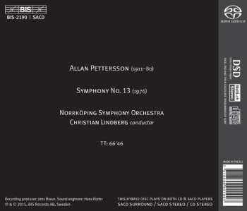 SACD Allan Pettersson: Symphony No. 13 486630