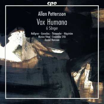 Album Allan Pettersson: Vox Humana; 6 Sanger