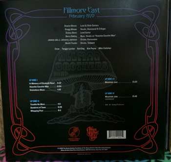 2LP The Allman Brothers Band: Fillmore East, February 1970 425415