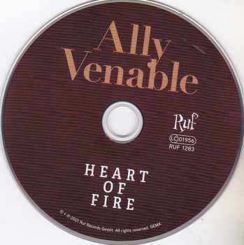 CD Ally Venable: Heart Of Fire 101797